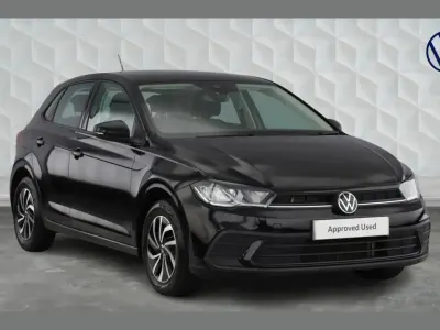 Used VW Polo Life 95 HP (69 kW) 2024 Black Hatchback