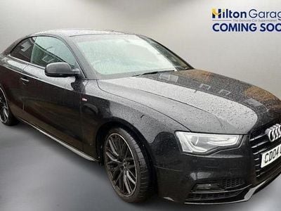 Used Audi A5 Black Edition 190 HP (139 kW) 2015 Black Coupe