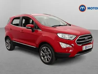 Used Ford Ecosport Titanium 125 HP (91 kW) 2018 Red SUV