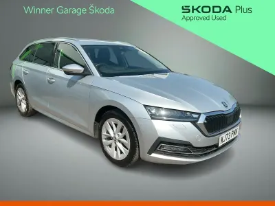 Begagnad Skoda Octavia SE L 110 HK (80 kW) 2023 Silver Kombi