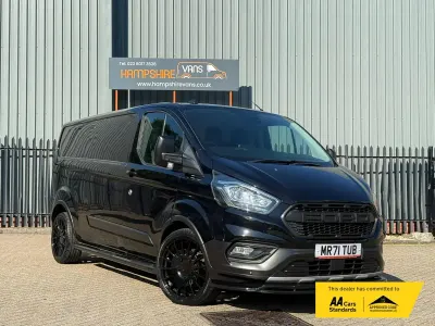 Used Ford Transit Custom S 170 HP (125 kW) 2021 Black Van
