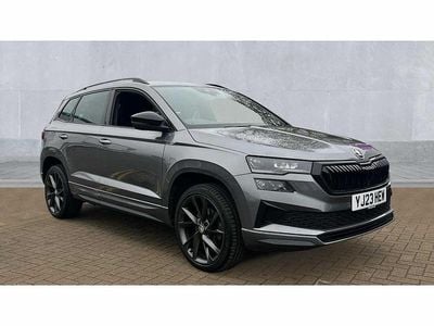 Used Skoda Karoq SportLine 147 HP (108 kW) 2023 Grey SUV