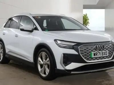 Second-hand Audi Q4 e-tron S-Line 150 kW (204 CP) 2021 Alb SUV
