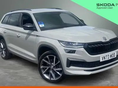 Used Skoda Kodiaq SportLine 193 HP (141 kW) 2024 Meteor grey SUV