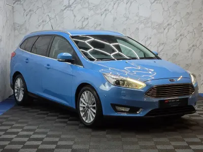 Used Ford Focus Titanium X 120 HP (88 kW) 2015 Blue Estate