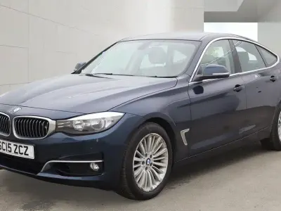 Used BMW 320 Gran Turismo Luxury Line 184 HP (135 kW) 2015 Blue Hatchback