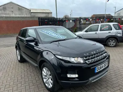 Begagnad Land Rover Range Rover evoque Pure 2014 Svart SUV