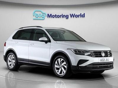 Used VW Tiguan S 150 HP (110 kW) 2021 White SUV