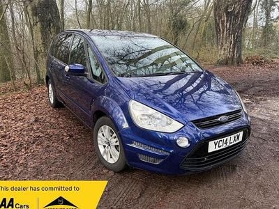 Blue Used 2014 Ford S-MAX Zetec MPV | £3,745 (Good price)