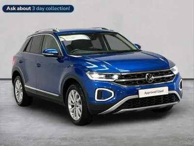 Used VW T-Roc Style 150 HP (110 kW) 2025 Blue SUV