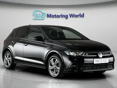 Used VW Polo R-line 94 HP (69 kW) 2022 Black Hatchback