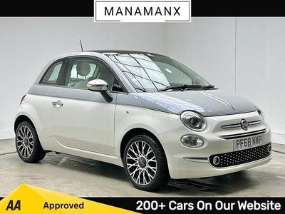 White/grey Used 2018 Fiat 500 Collezione Hatchback | £7,990 (Fair price)