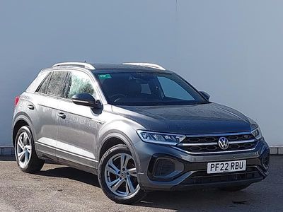 Używany VW T-Roc R-line 150 KM (110 kW) 2022 Szary SUV
