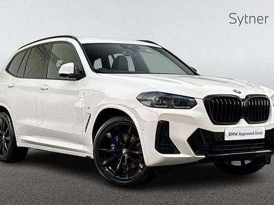 White Used 2021 BMW X3 M Sport SUV | £32,000 (Fair price)