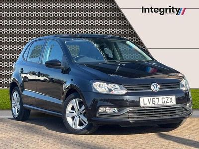 Used VW Polo Edition 90 HP (66 kW) 2017 Black Hatchback