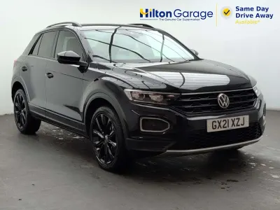Used VW T-Roc Black Edition 108 HP (79 kW) 2021 Black SUV