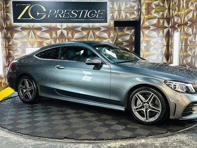 Used Mercedes C300 AMG Line Premium 258 HP (189 kW) 2019 Grey Coupe