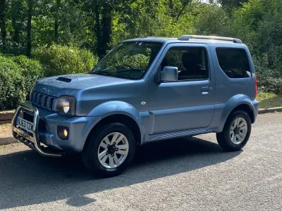 Used Suzuki Jimny SZ4 85 HP (62 kW) 2013 Blue SUV