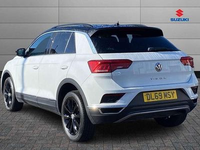 Used VW T-Roc Design 147 HP (108 kW) 2019 White SUV