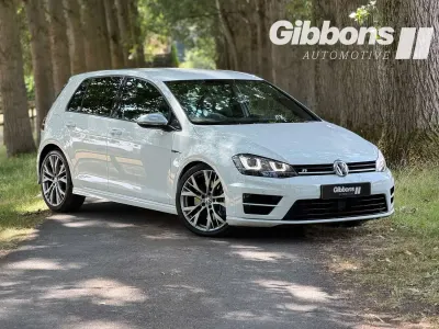 Used VW Golf VII R 2016 White Hatchback