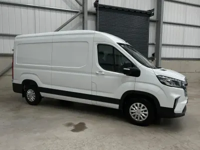 Used Maxus V90 163 HP (119 kW) 2024 White Van