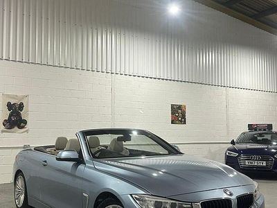 Used BMW 420 Luxury Line 2015 Blue Cabriolet