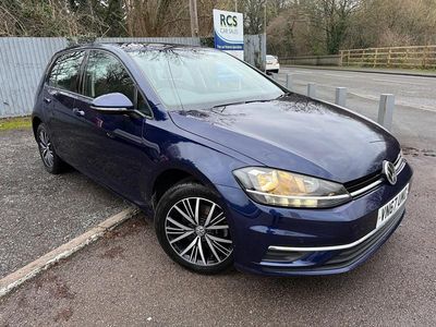 Blue Used 2017 VW Golf VII SE Hatchback | £11,499 (Fair price)