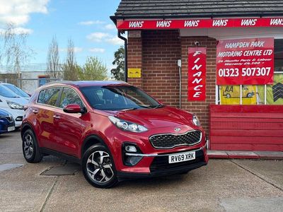 Used Kia Sportage 136 HP (100 kW) 2019 Red SUV