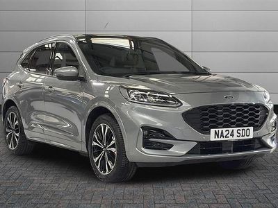 Solar silver Used 2024 Ford Kuga ST-Line X SUV | £22,999 (Fair price)