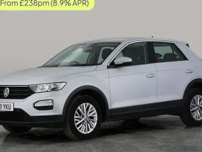 Używany VW T-Roc S 110 KM (80 kW) 2021 Srebrny SUV