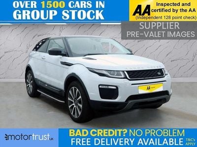 White Used 2017 Land Rover Range Rover evoque SE Coupe | £10,595 (Good price)