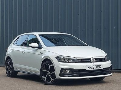 Used VW Polo R-line 115 HP (84 kW) 2019 White Hatchback