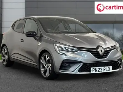 Usado Renault Clio V RS Line 145 CV (106 kW) 2023 Gris Utilitario