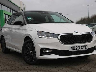 Used Skoda 110 R Colour Edition 81 HP (59 kW) 2023 Candy white body / black magic pearl effect roof Hatchback