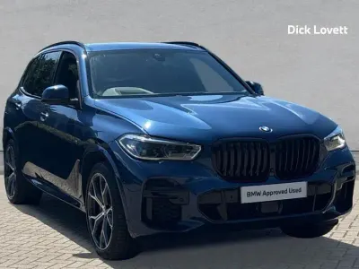Used BMW X5 M Sport 282 HP (207 kW) 2023 Blue SUV
