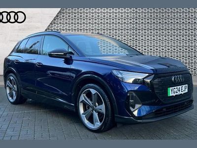 Blue Used 2024 Audi Q4 e-tron Black Edition SUV | £35,990 (A bit pricey)