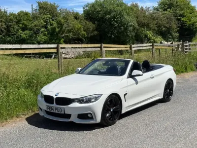 Used BMW 428 M Sport 2014 White Cabriolet