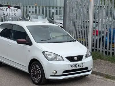 Used Seat Mii MANGO Limited 75 HP (55 kW) 2016 White Hatchback