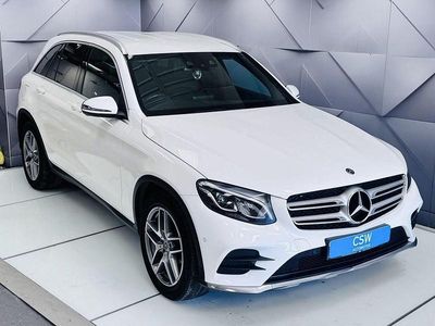 Used Mercedes GLC220 AMG line 170 HP (125 kW) 2018 White Estate