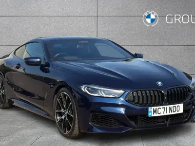 Used BMW 840 Comfort Edition 328 HP (241 kW) 2021 Blue Coupe