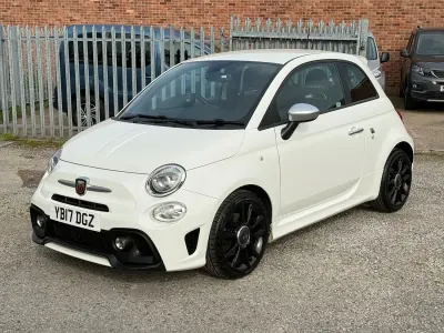 Used Abarth 595 Turismo 165 HP (121 kW) 2017 White Hatchback