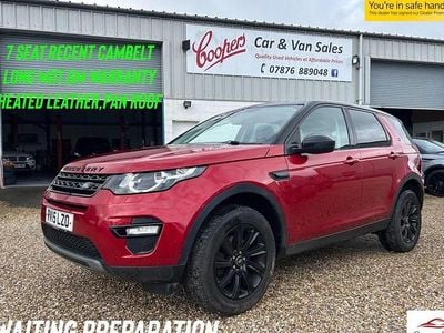 Used Land Rover Discovery Sport SE 2015 Red SUV