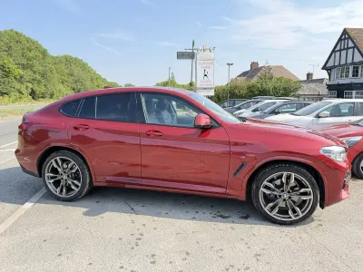 Used BMW X4 Sport Line 321 HP (236 kW) 2019 Red SUV