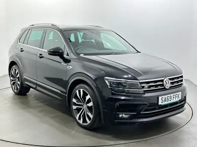 Used VW Tiguan R-line 150 HP (110 kW) 2018 Black SUV