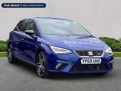 Used Seat Ibiza FR Sport 113 HP (83 kW) 2019 Blue Hatchback
