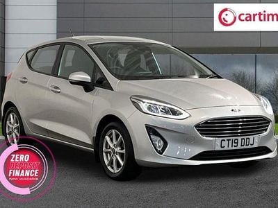 Used Ford Fiesta Zetec 85 HP (62 kW) 2019 Silver Hatchback