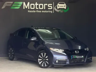 Used Honda Civic SR 142 HP (104 kW) 2014 Blue Hatchback