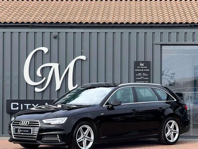 Used Audi A4 S-Line 150 HP (110 kW) 2017 Black Estate