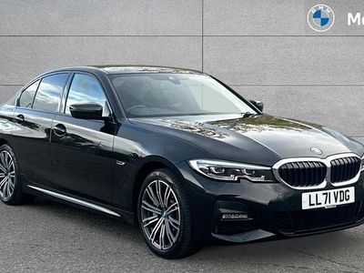 Black Used 2021 BMW 330e M Sport Sedan | £22,111 (Fair price)