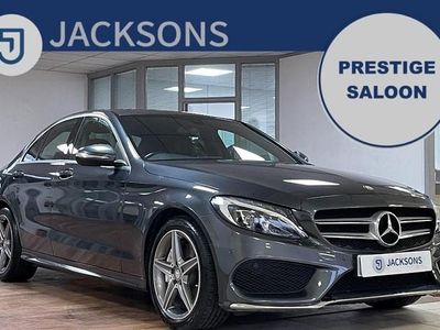 Grey Used 2014 Mercedes C250 AMG line Sedan | £12,995 (Fair price)